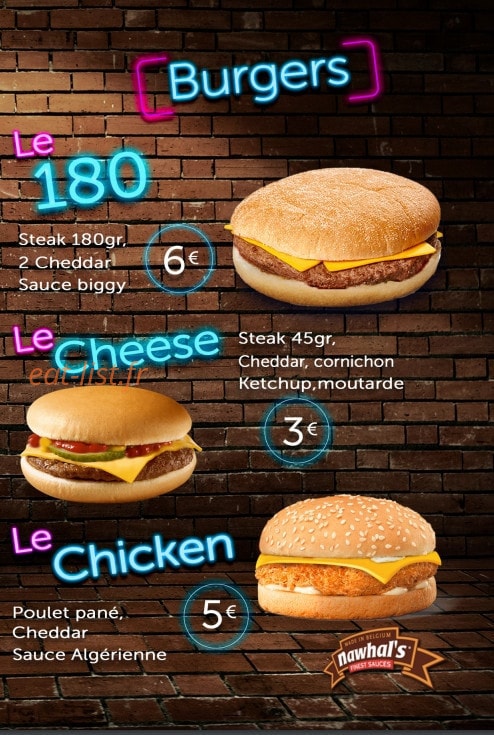 Night Eat — carte page 4
