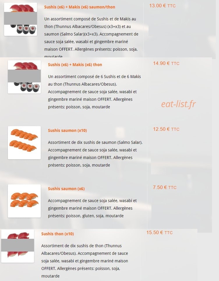 Pause Saumon — carte page 19