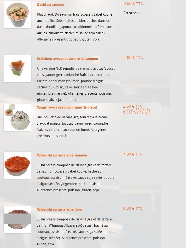 Pause Saumon — carte page 3
