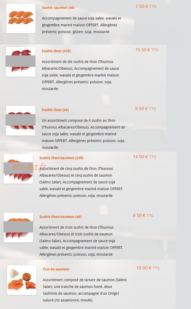 Pause Saumon — carte page 7