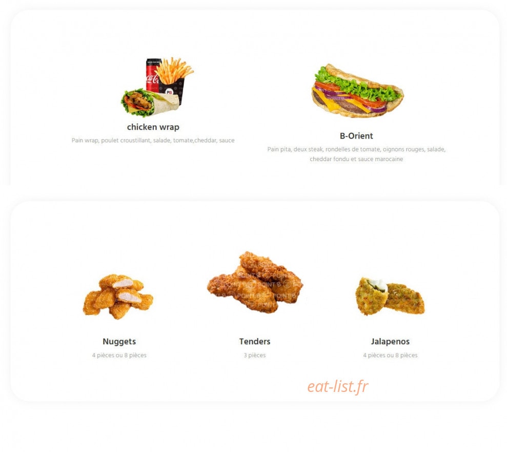 Point B — carte page 9