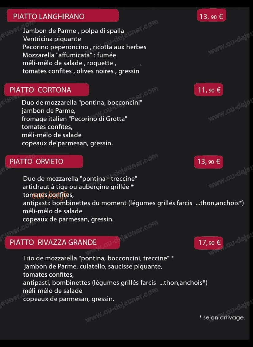 Rivazza — carte page 6