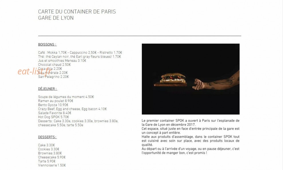 Spok — carte page 1
