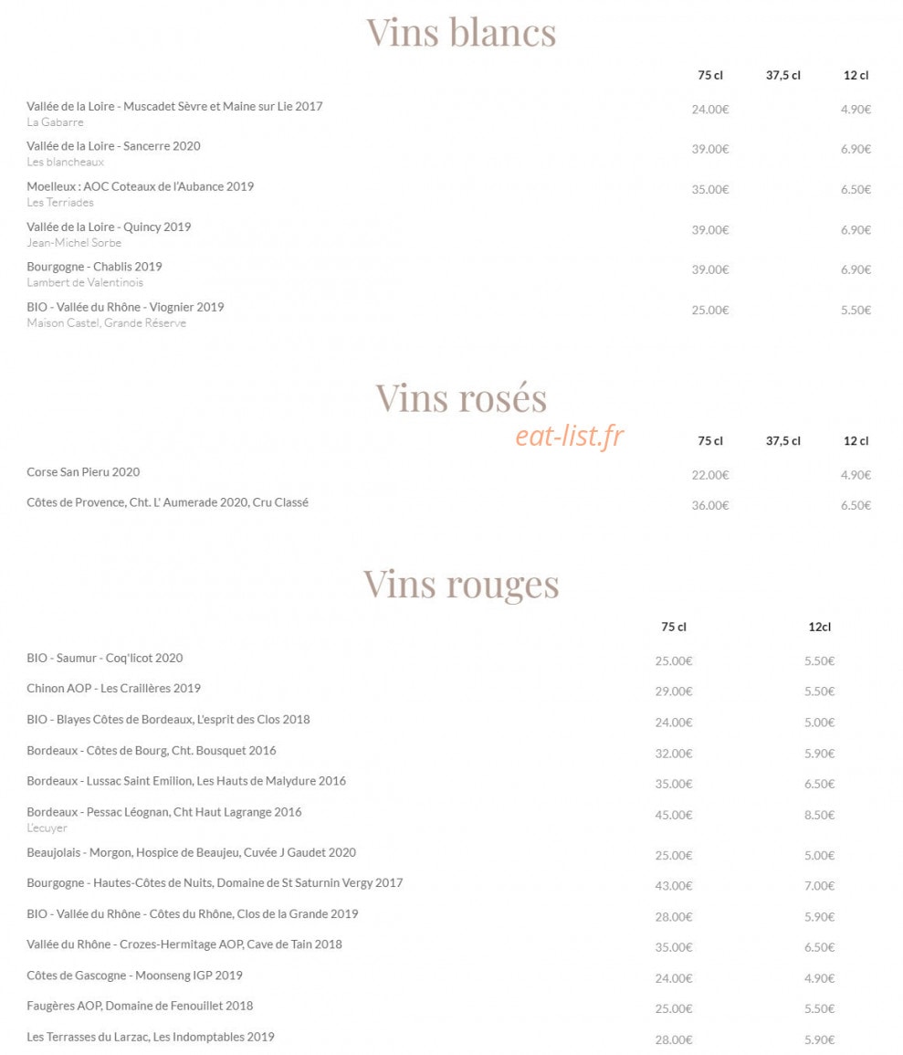 Tout sur le Grill — carte page 3