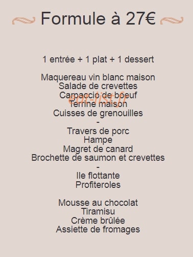 Auberge La Grignotière — carte page 4