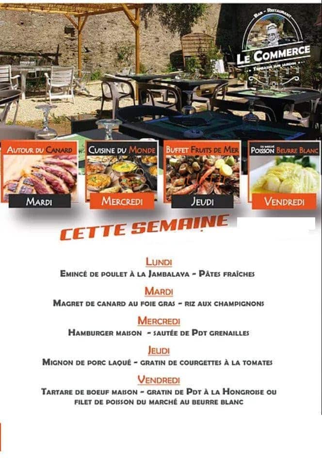 Le Commerce — carte page 1