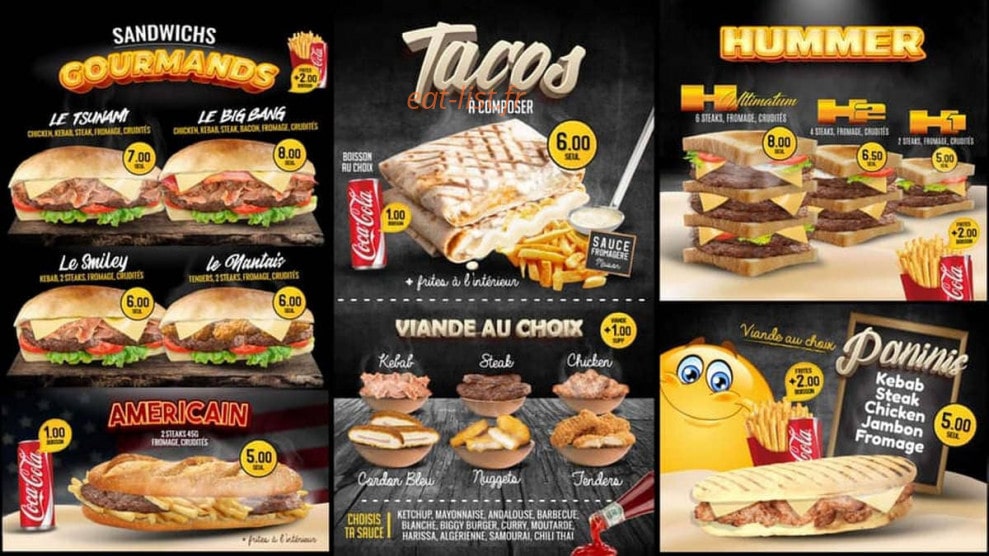 Smiley Kebab — carte page 2