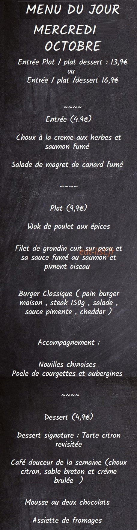 Le Carré de Service — carte page 1