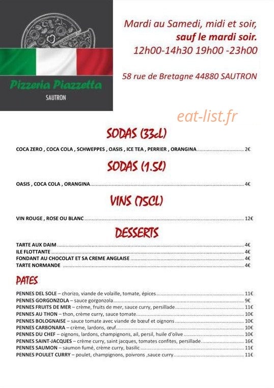 Piazzetta — carte page 1