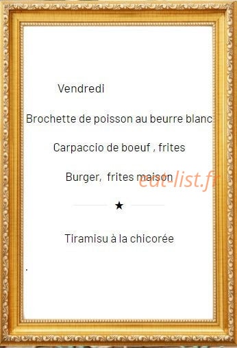 Café Luce — carte page 1