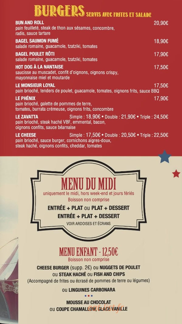 Circus — carte page 2