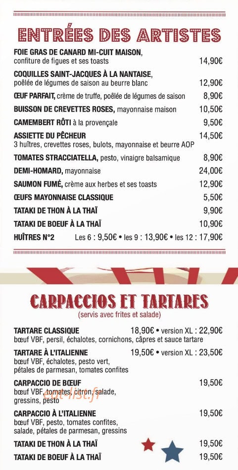 Circus — carte page 1