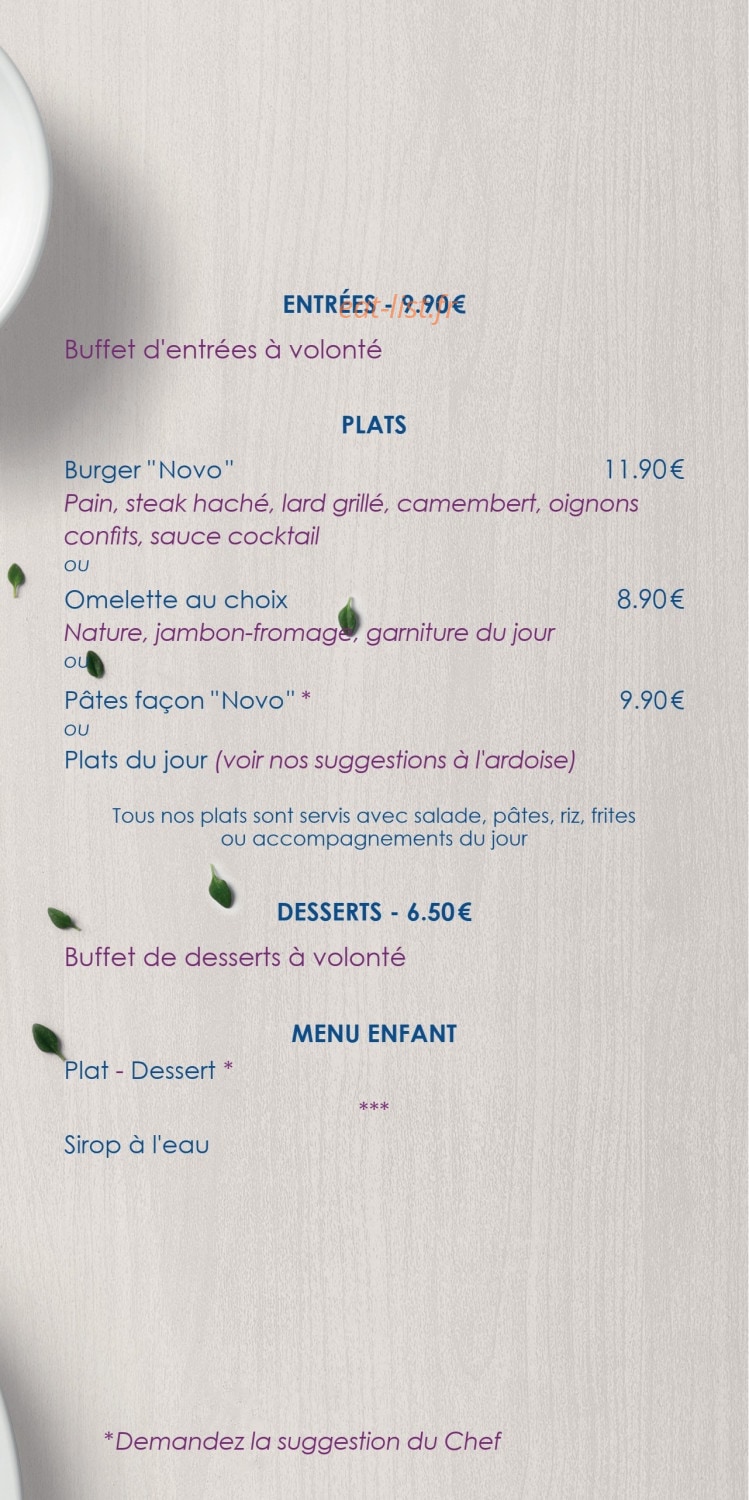Hotel inn Design — carte page 3