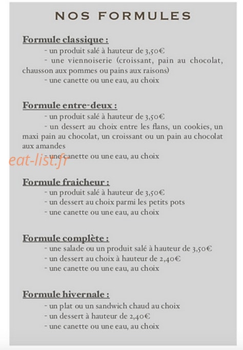 La Mimine — carte page 2