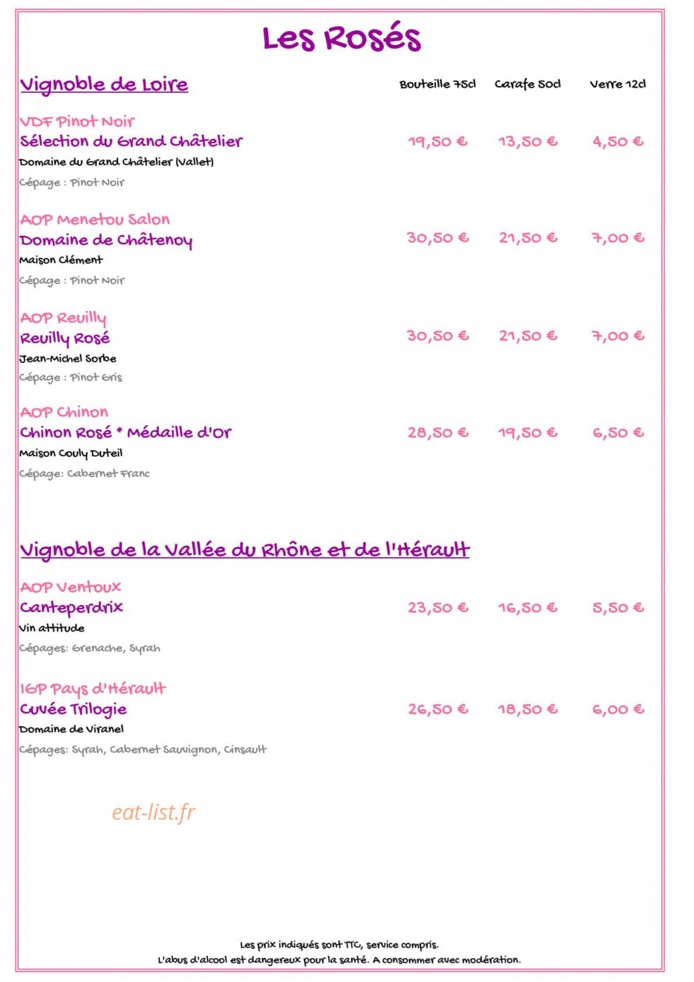 Villa Belle Rive — carte page 10