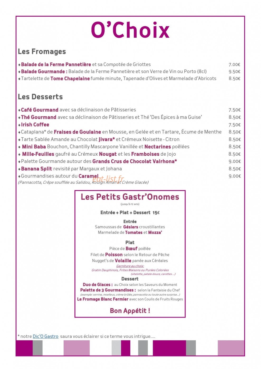 Villa Belle Rive — carte page 6