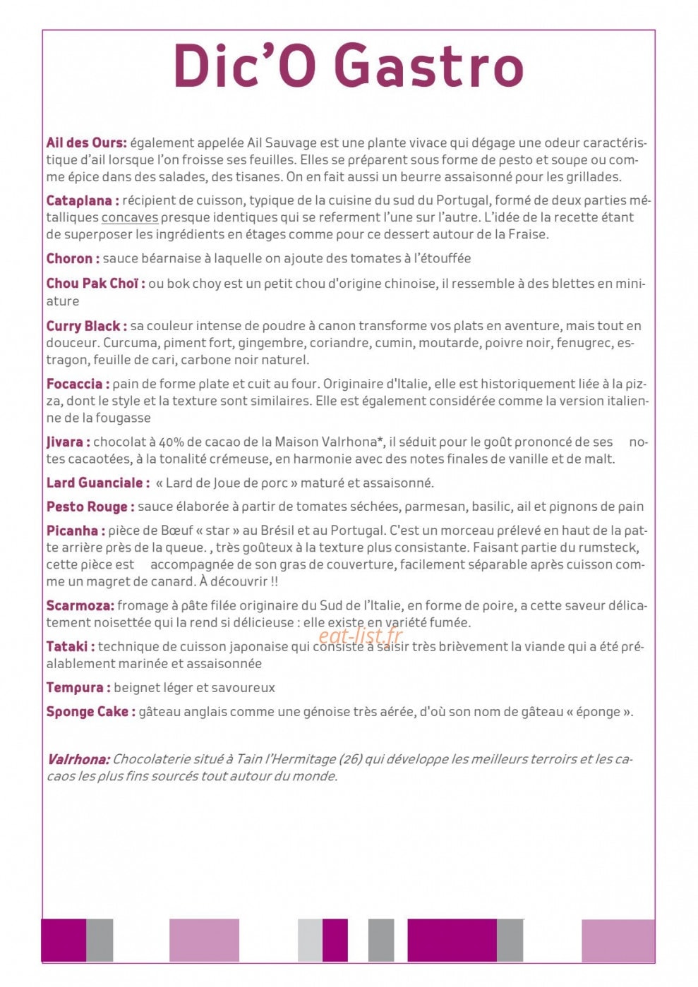 Villa Belle Rive — carte page 4
