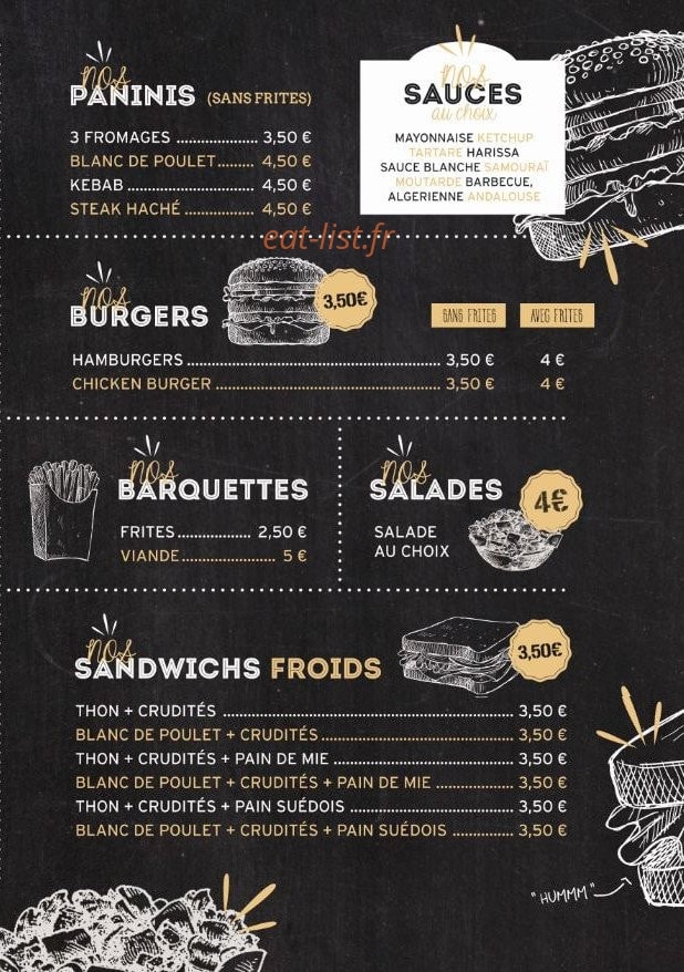 Adalya Kebab — carte page 2