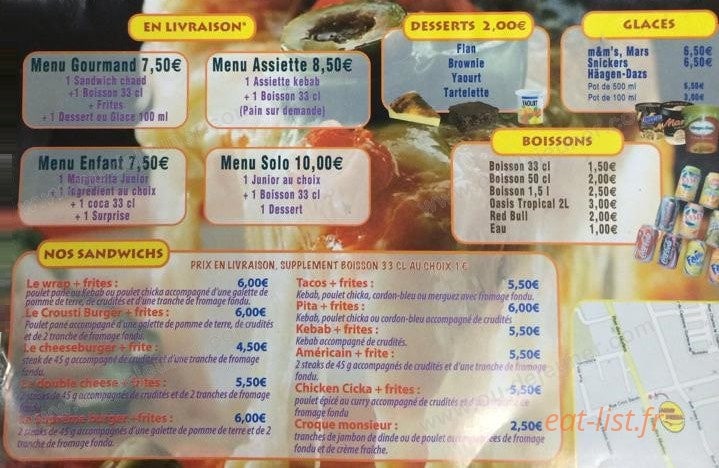 Allo Pizza — carte page 4
