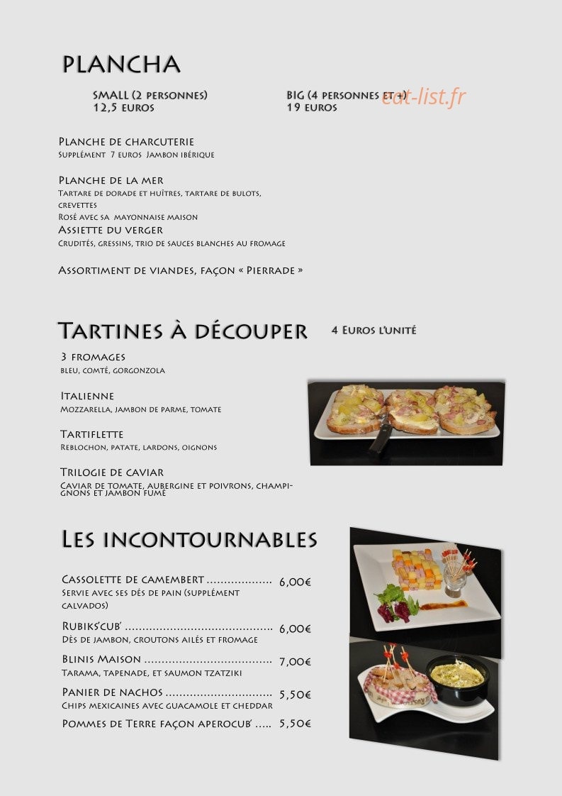Aperocub' — carte page 2