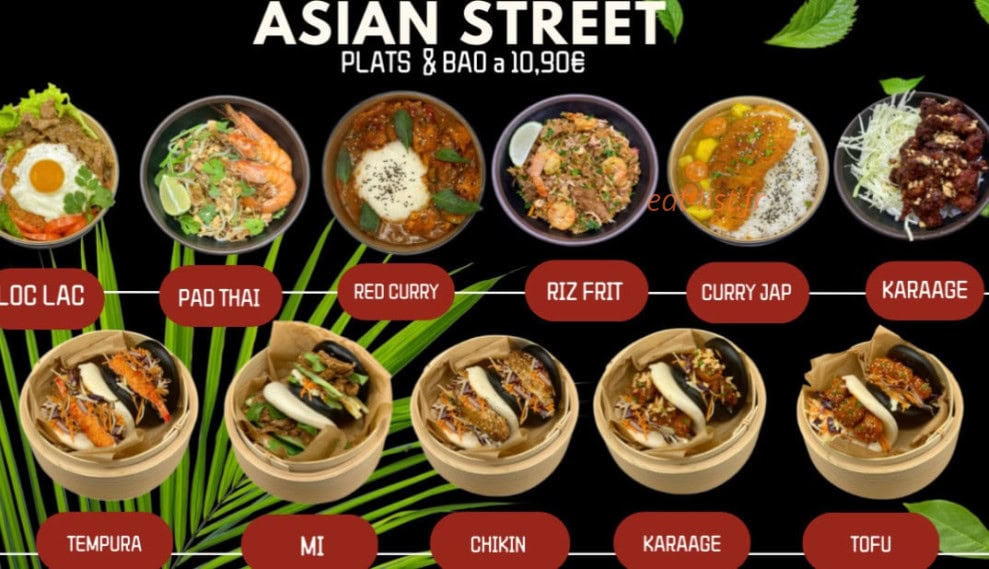 Asian Street — carte page 1