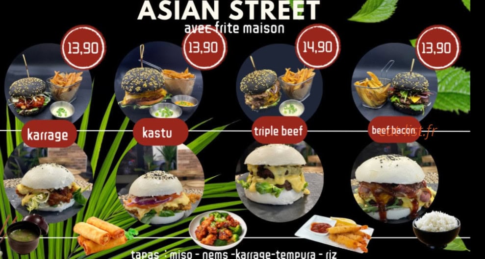 Asian Street — carte page 4