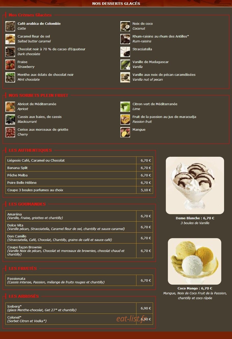 Au don camillo — carte page 6