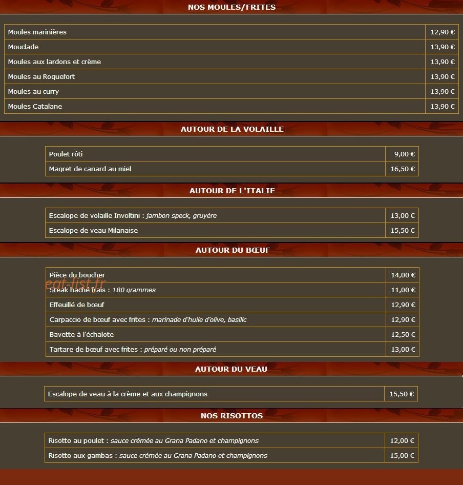 Au don camillo — carte page 3