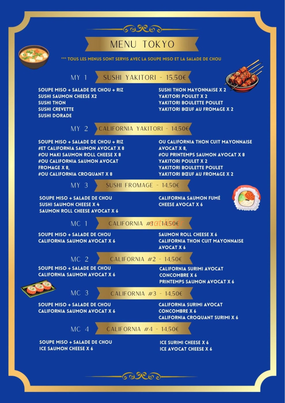 Bangkok-Tokyo 2 — carte page 6