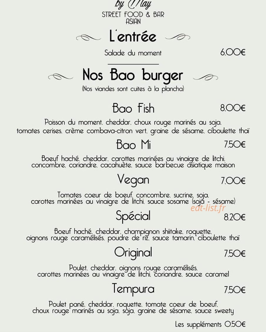 Bao — carte page 1