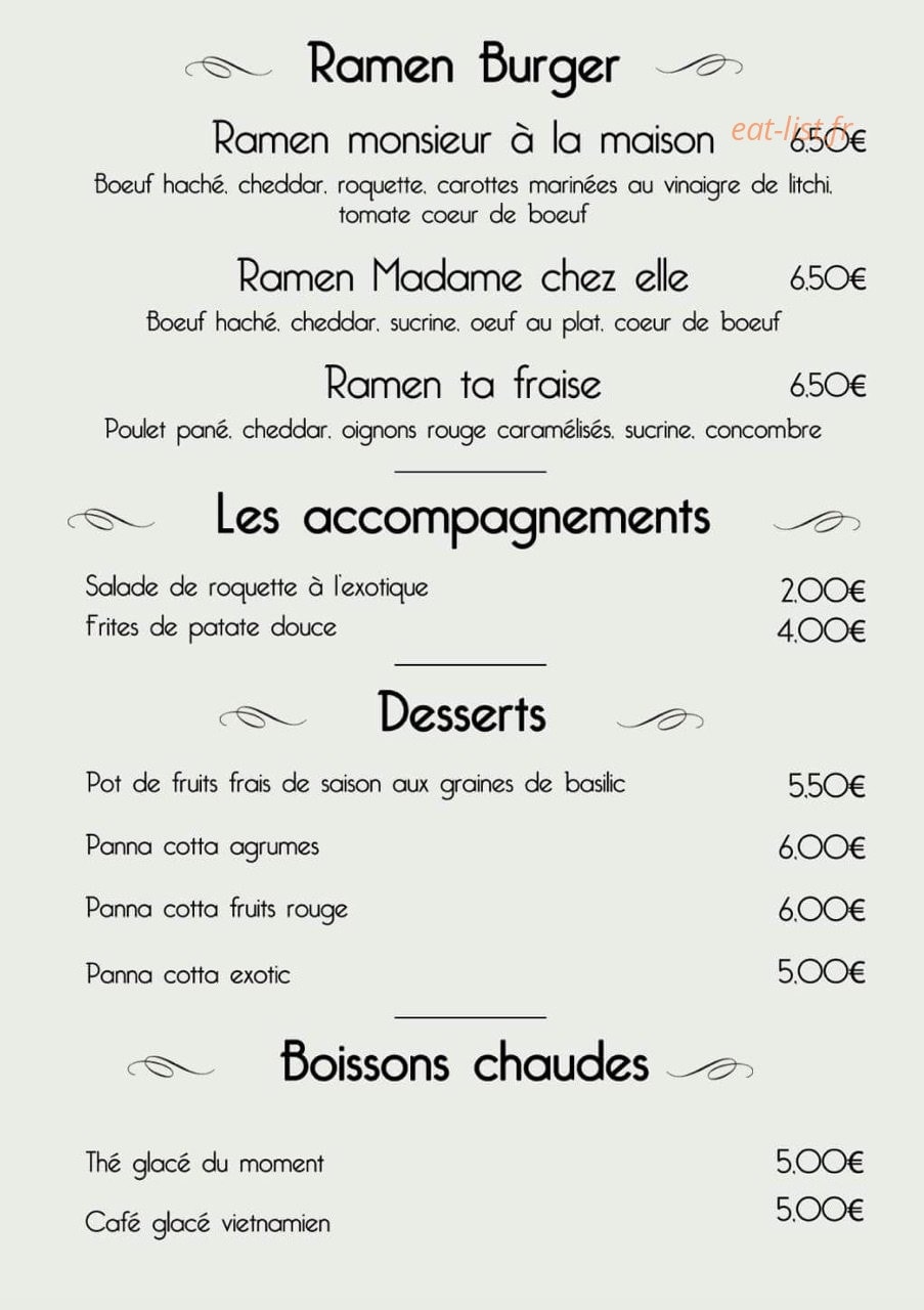 Bao — carte page 2