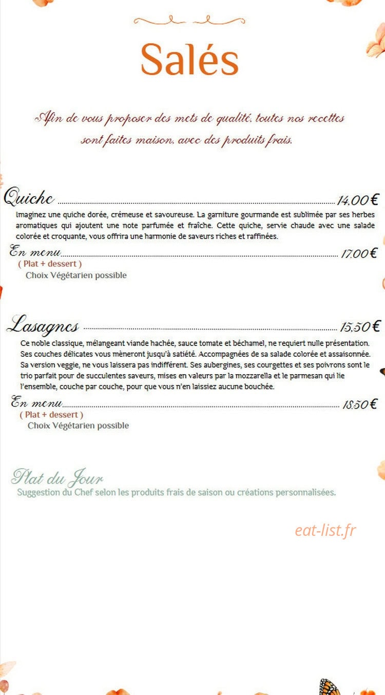 Bio Tea Flor — carte page 2