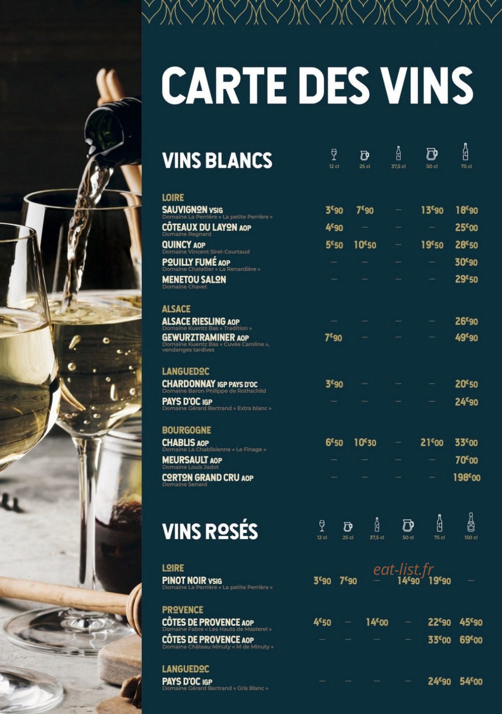 Brasserie Madeleine Orleans — carte page 14