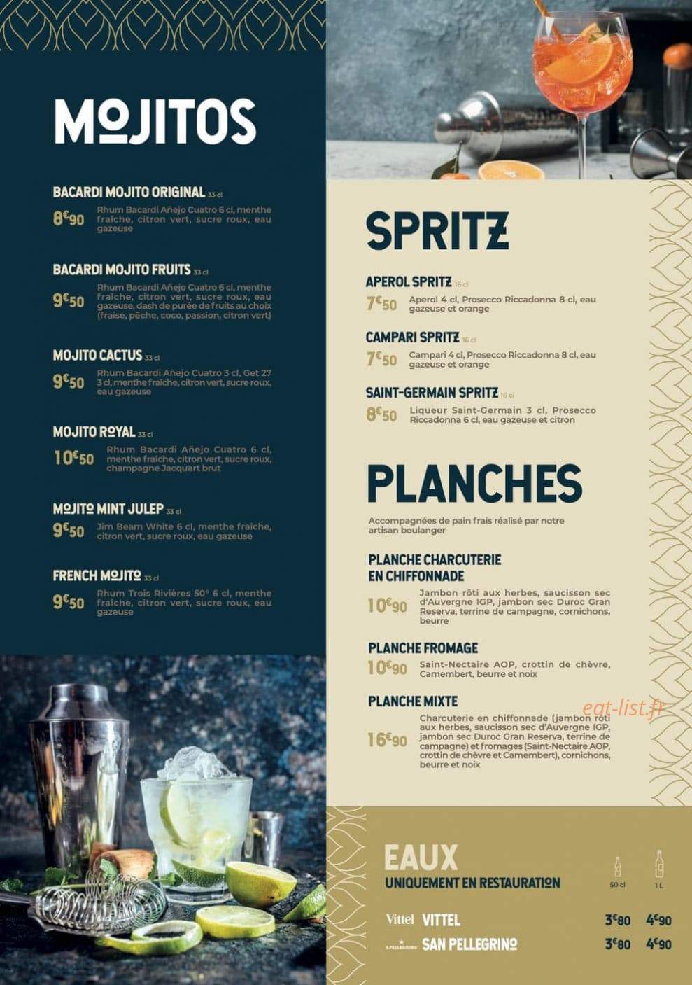 Brasserie Madeleine Orleans — carte page 10