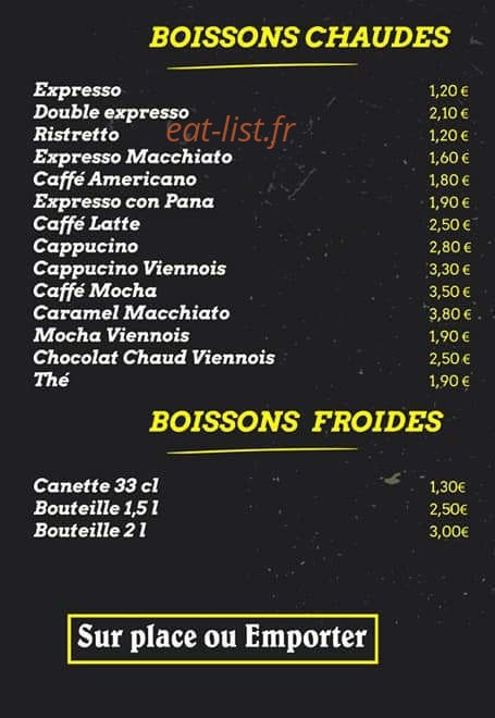 Bubble n' shakes — carte page 8