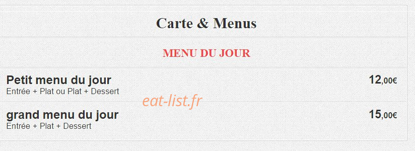 Chez les Jacquin — carte page 1