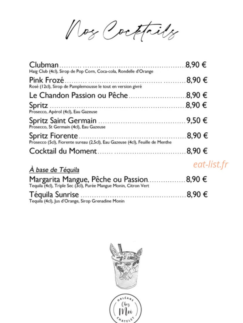 Chez Moi — carte page 4