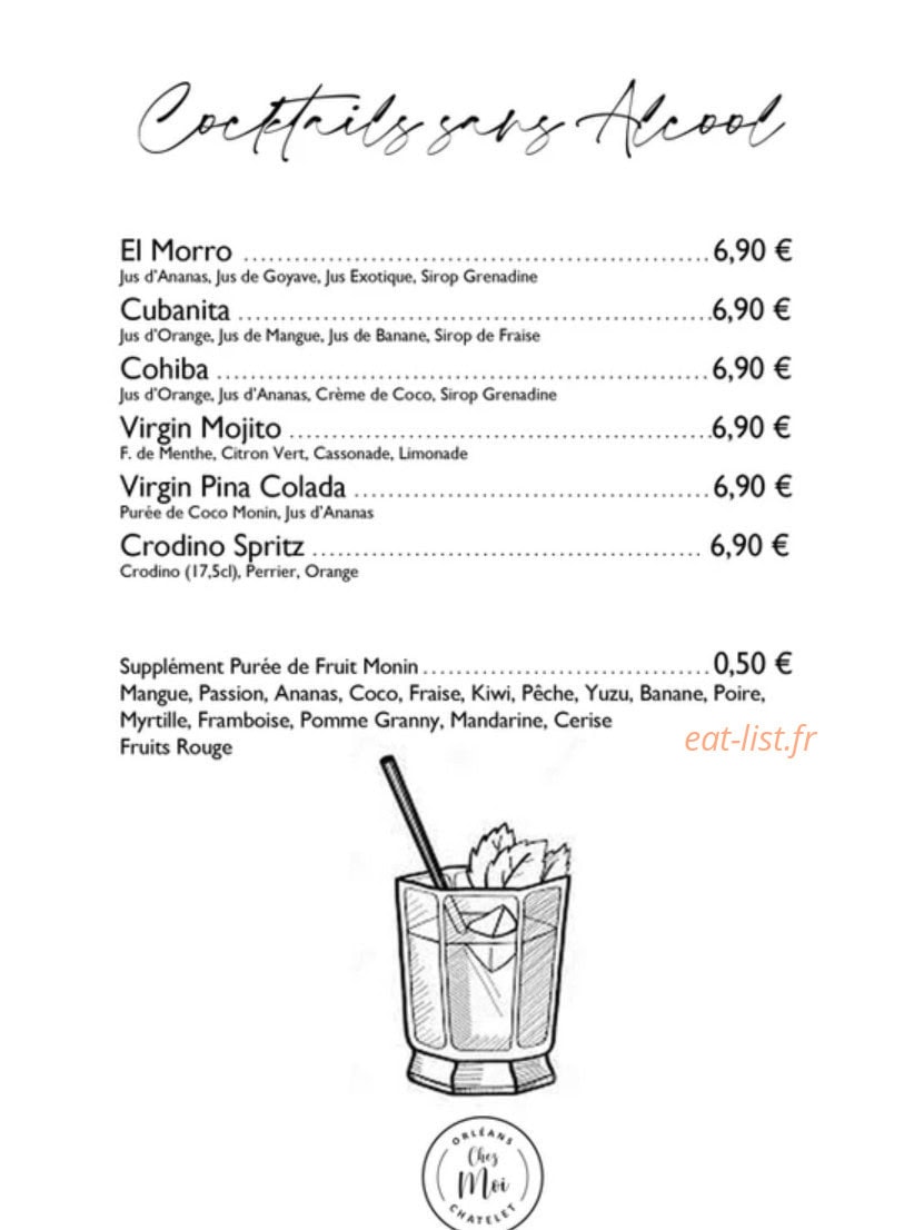 Chez Moi — carte page 6
