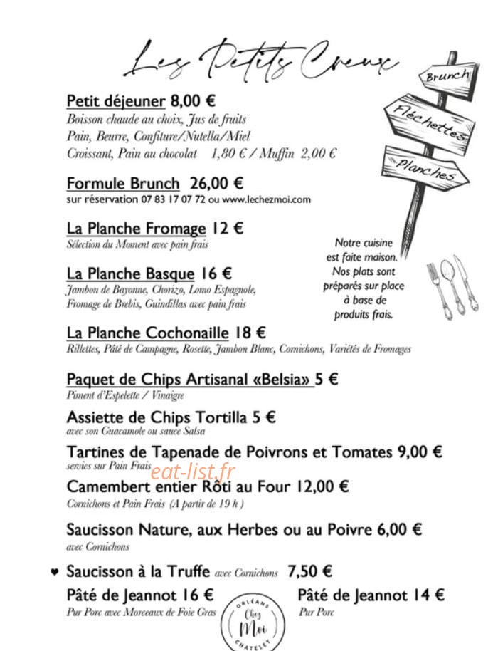 Chez Moi — carte page 1