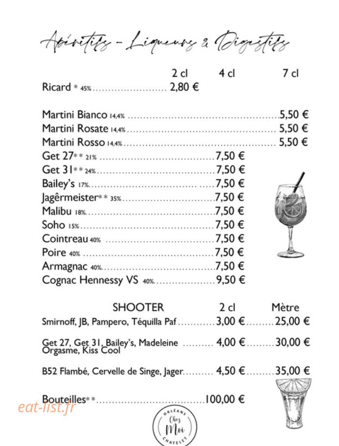 Chez Moi — carte page 13