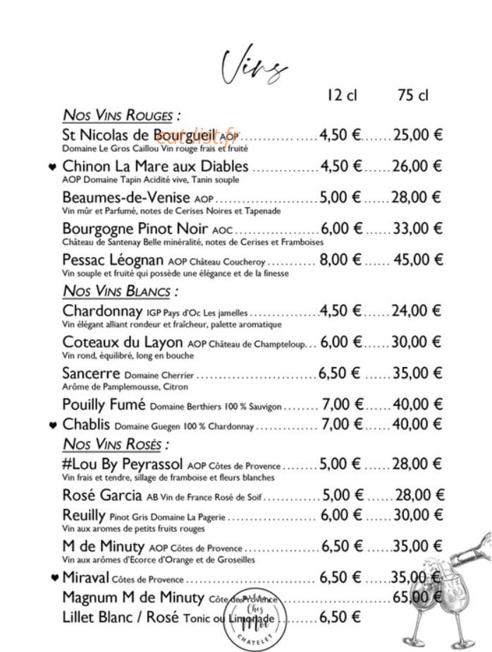 Chez Moi — carte page 8