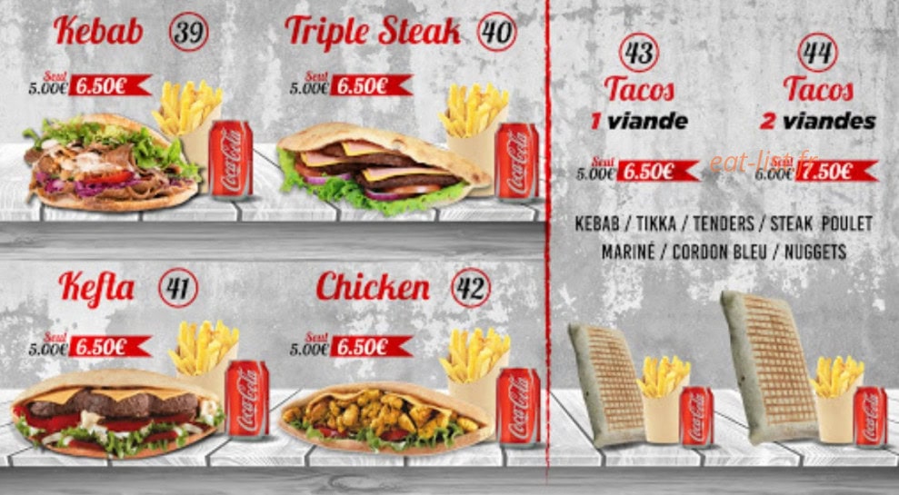 Chicken Flavor — carte page 5