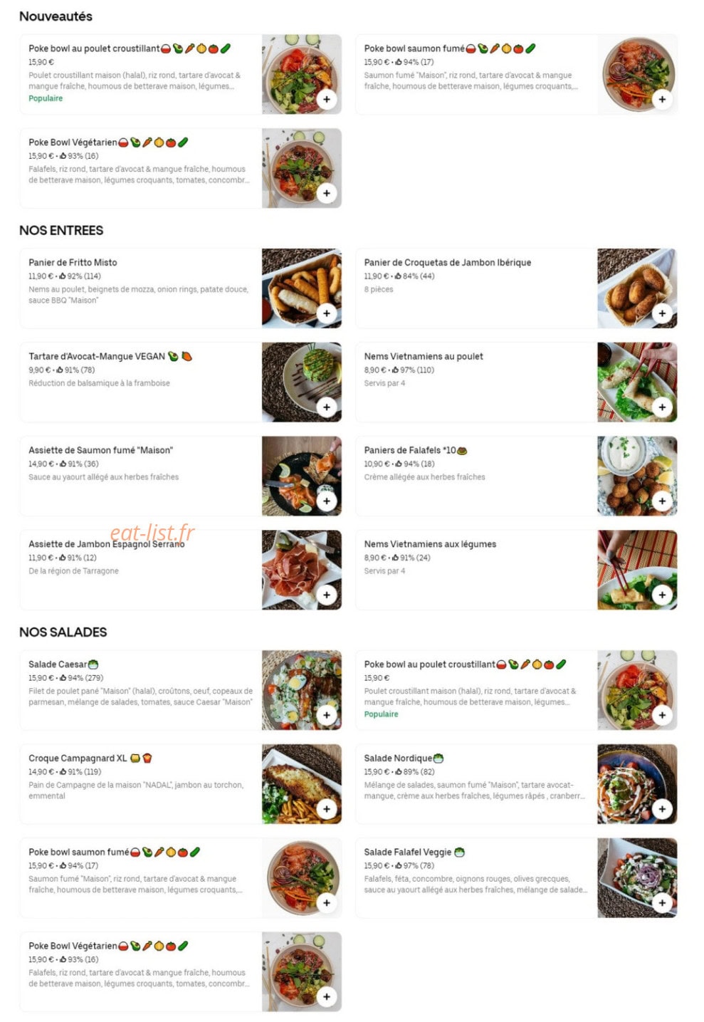 Comptoir Studio 16 — carte page 1