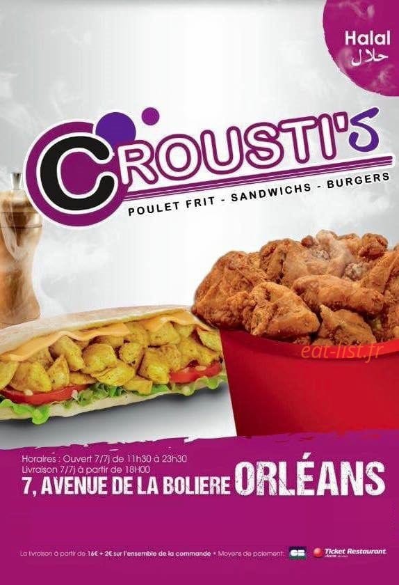 Crousti's — carte page 1