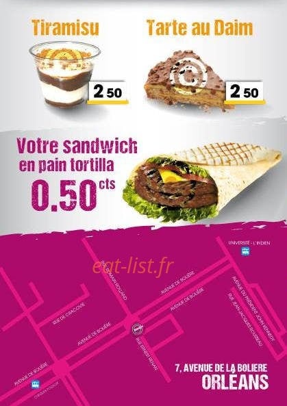 Crousti's — carte page 4