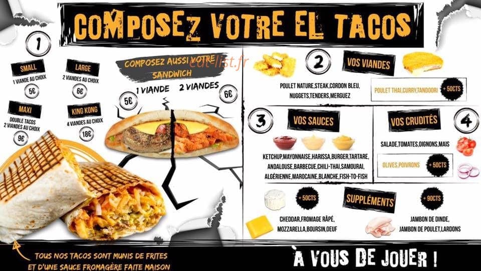 El Tacos — carte page 2