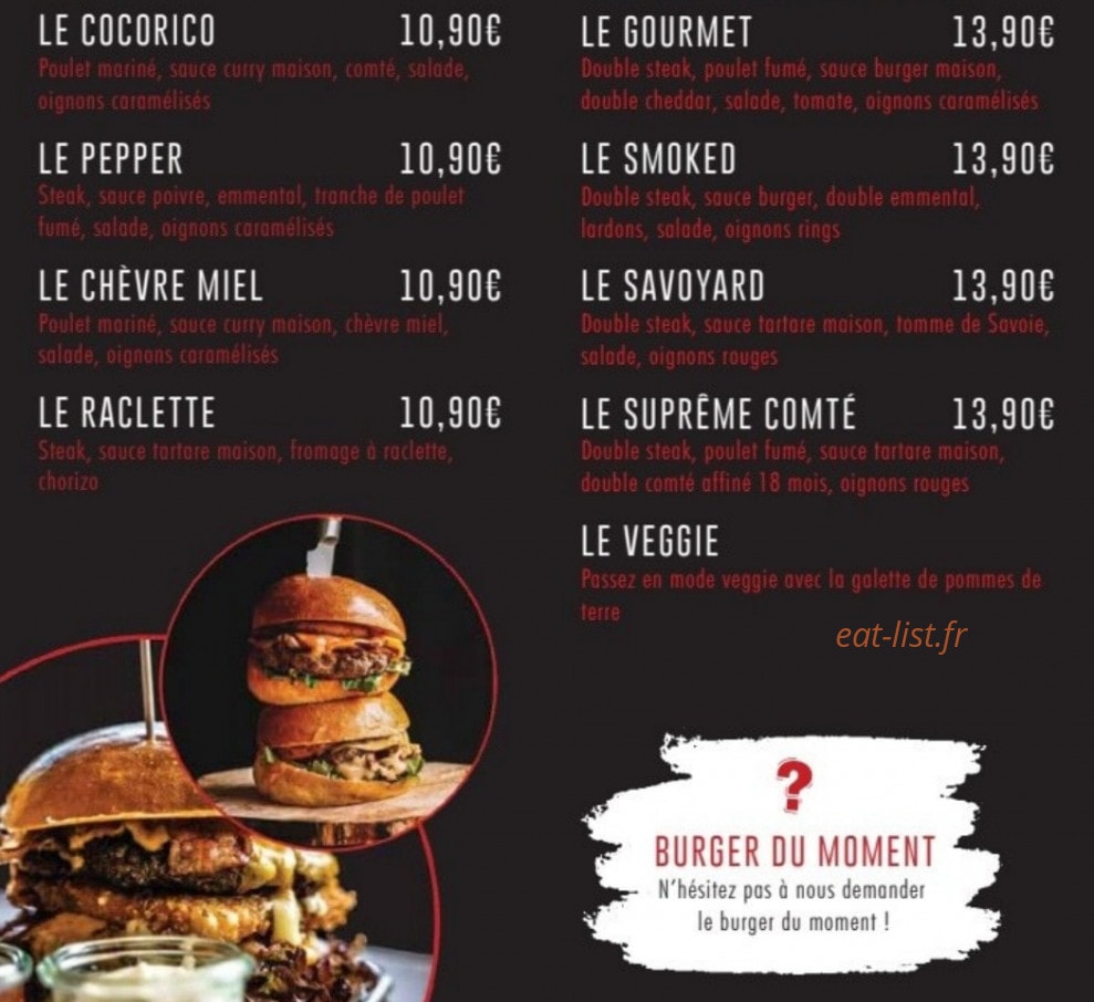 Food factory — carte page 2