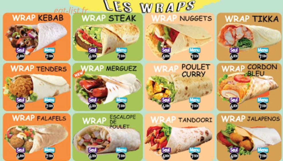 Food Sparks — carte page 4