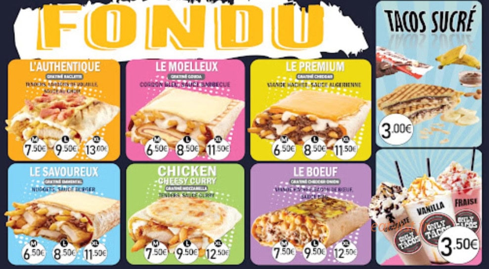 Food Sparks — carte page 6