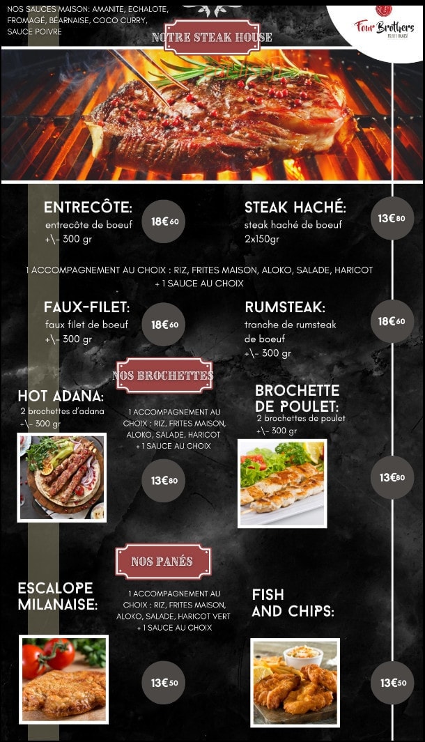Four Brothers — carte page 2